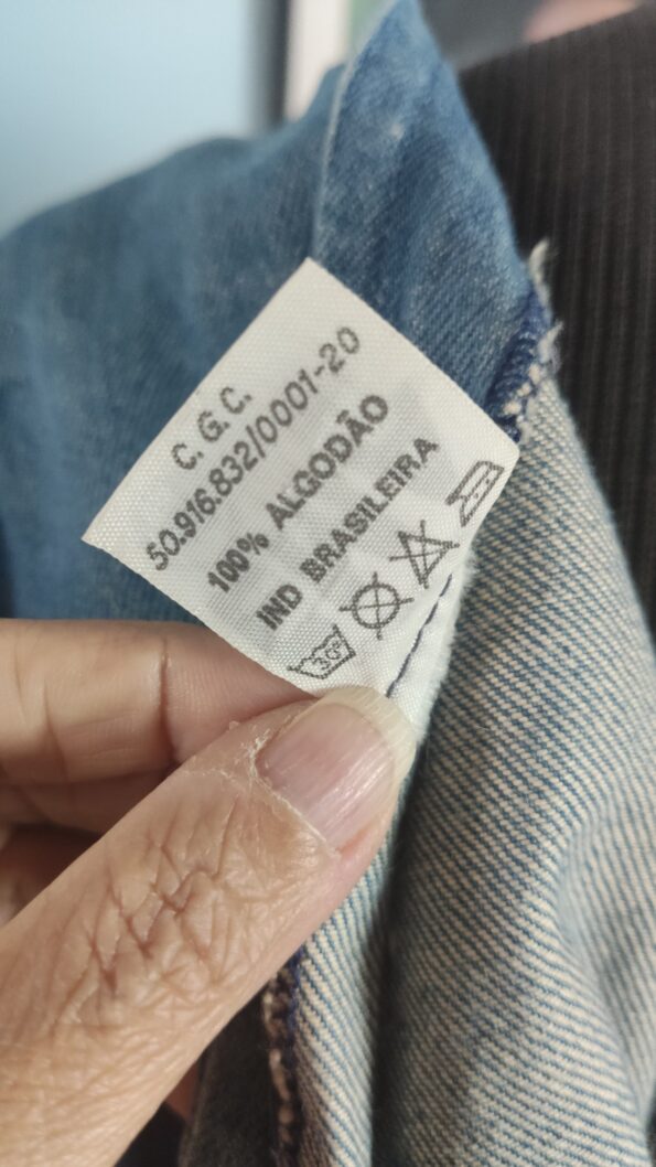 vestido vintage anos 80 jeans b