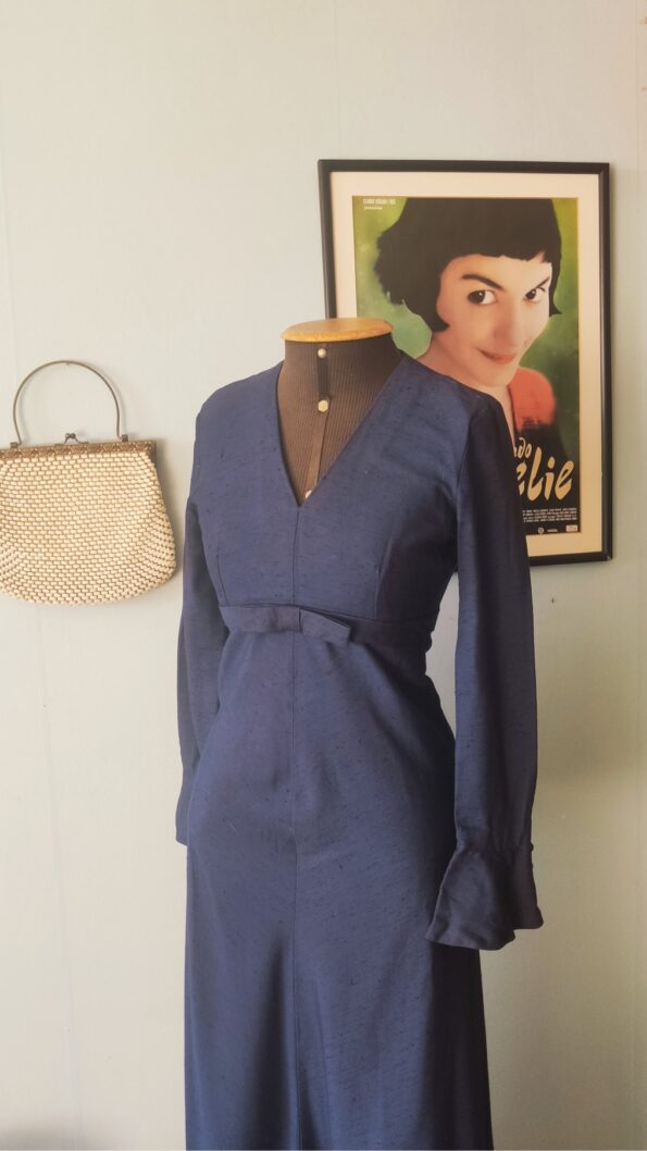 vestido vintage longo anos 60
