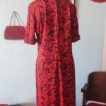 vestido vintage anos 70