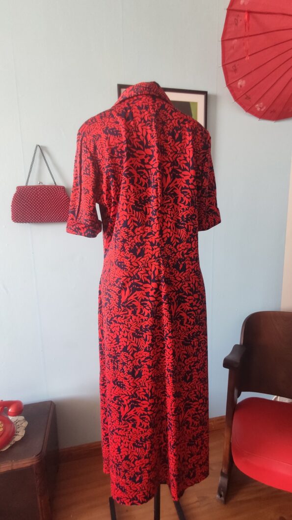 vestido vintage anos 70 .
