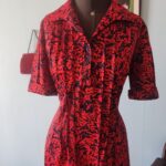 vestido vintage anos 70